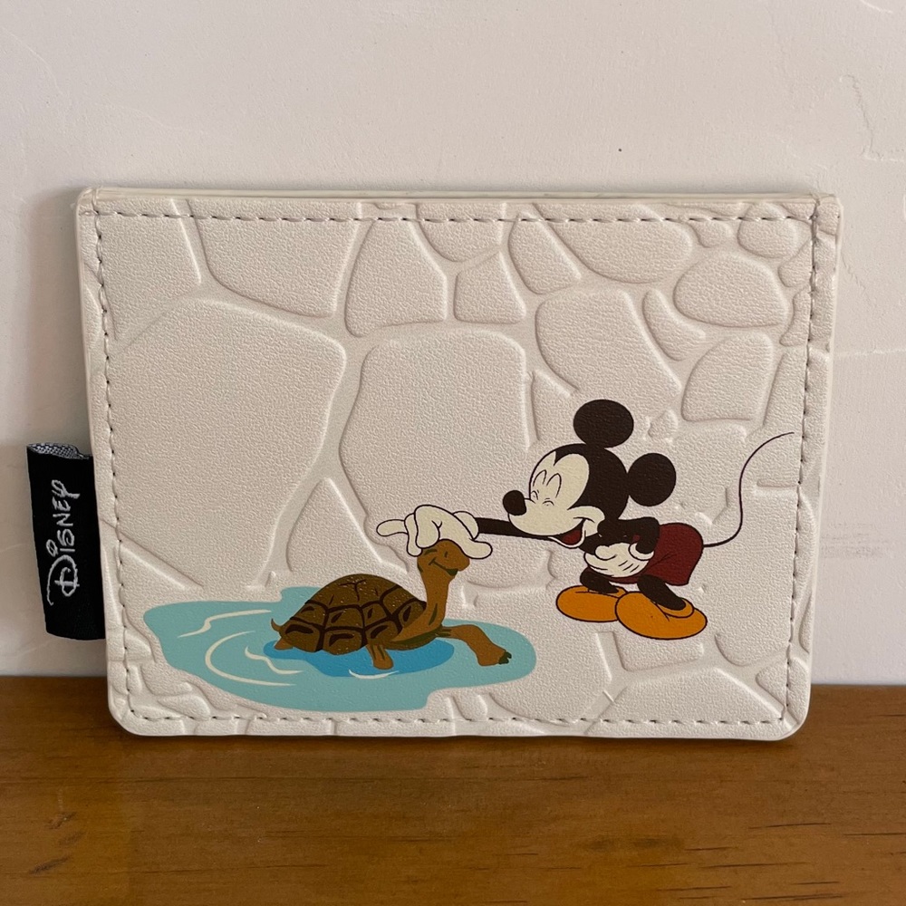 Loungefly Mickey Mouse Turtle Shell Cardholder